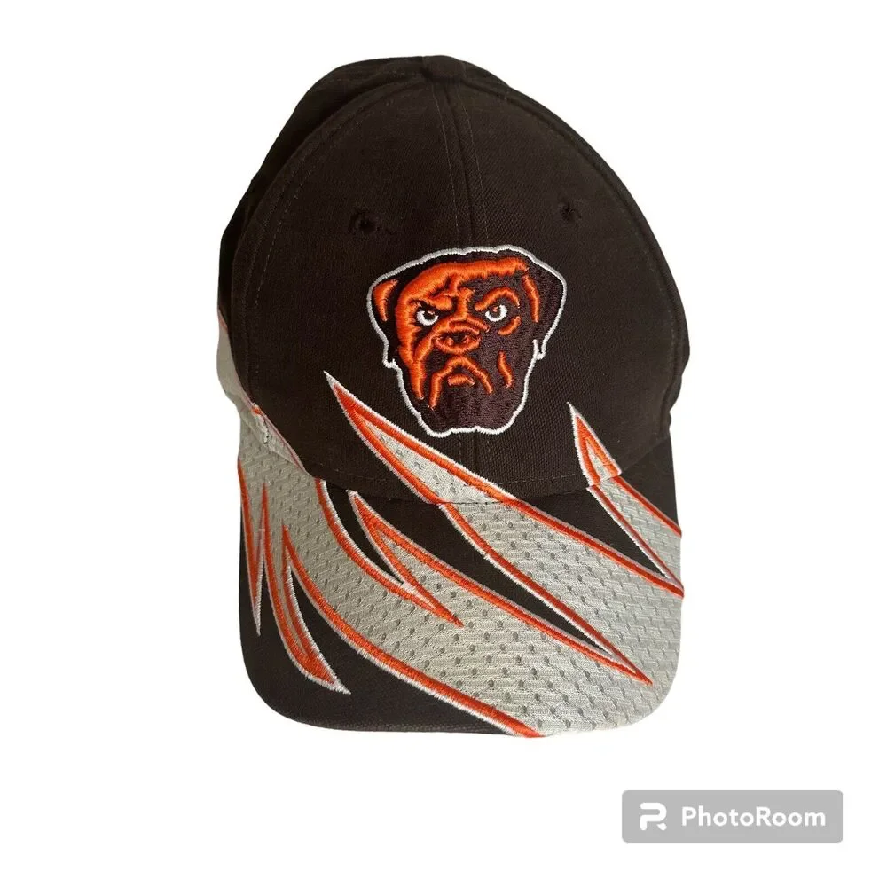 CLEVELAND BROWNS Football VINTAGE Hat REEBOK One Size Cap NFL‎ White